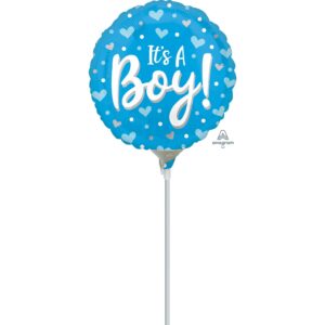 Mini Shape Μπαλόνι ''It's A Boy'' Καρδιές