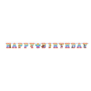 Banner “Happy Birthday” Paw Patrol 1.80m