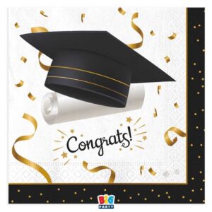 Χαρτοπετσέτες - Αποφοίτηση Congrats (16 τεμ)
