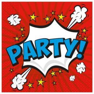 Χαρτοπετσέτες Boom Party (20 τεμ)