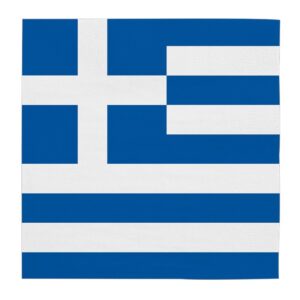 Χαρτοπετσέτες Ελληνική Σημαία (20 τεμ)