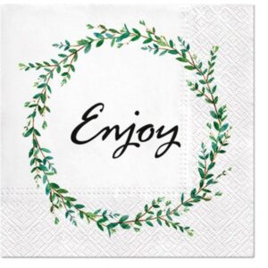 Χαρτοπετσέτες Enjoy Στεφάνι (20 τεμ)