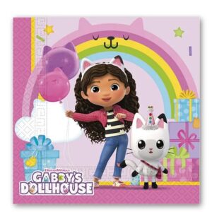 Χαρτοπετσέτες Gabby's Dollhouse (20 τεμ)