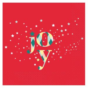 Χαρτοπετσέτες κόκκινες Joy (20 τεμ)