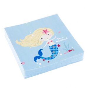 Χαρτοπετσέτες μεγάλες Be a Mermaid (20 τεμ)