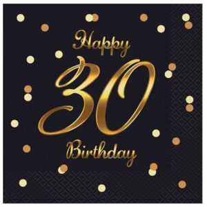 Χαρτοπετσέτες πάρτυ 30th Birthday (20 τεμ)