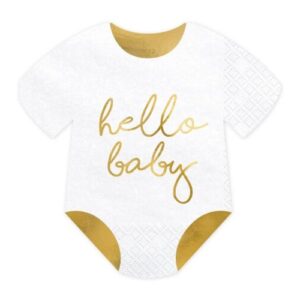 Χαρτοπετσέτες Φορμάκι μωρού Hello Baby (20 τεμ)