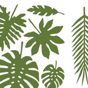Διακοσμητικά Τροπικά φύλλα Aloha (21 τεμ)