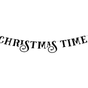 Διακοσμητικό μπάνερ "Christmas Time"