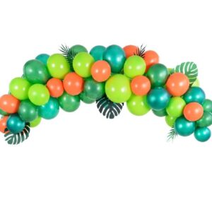 DIY Γιρλάντα με Μπαλόνια Tropical - Ζούγκλα (60 τεμ)