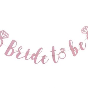 Γιρλάντα "Bride to Be" με γκλίτερ