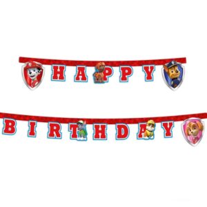 Γιρλάντα "Happy Birthday" Paw Patrol 200CM