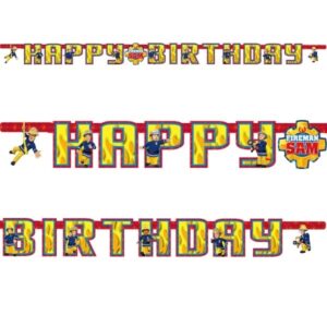 Γιρλάντα "Happy Birthday"  Πυροσβέστης Sam