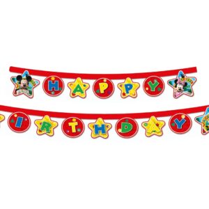 Γιρλάντα "Happy Birthday" Playful Mickey Mouse 2.2m