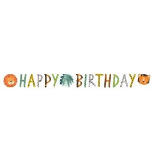Γιρλάντα Happy Birthday Get Wild 180cm