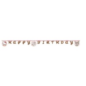 Γιρλάντα Happy Birthday - Hello Kitty & Kuromi (200cm)