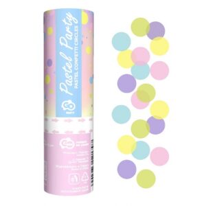 Κανονάκι με κομφετί Pastel Party
