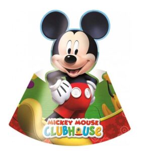 Καπελάκια Playful Mickey με αυτάκια (6 τεμ)