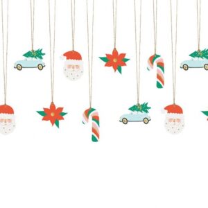 Καρτελάκια για Δώρα Santa (12 τεμ)