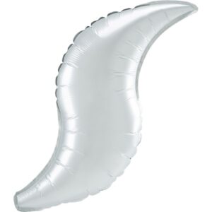 Μπαλόνι άσπρο Satin Curve