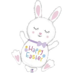 Μπαλόνι Λαγουδάκι "Happy Easter" 97 εκ.