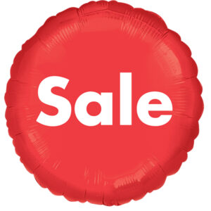 Μπαλόνι Sale Κόκκινο 17"