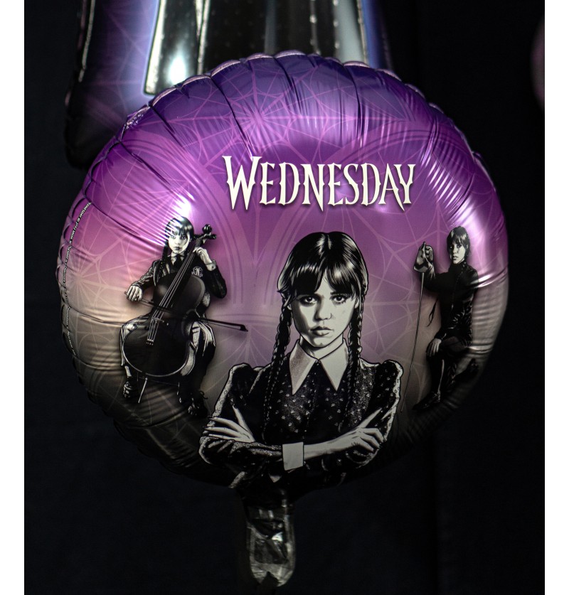 18" Μπαλόνι Wednesday Addams - Image 2