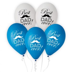 Μπαλόνια Best Dad ever (5 τεμ)