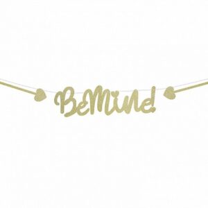 Μπάνερ Be Mine με γκλίτερ