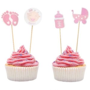 Οδοντογλυφίδες Baby Shower κορίτσι (12 τεμ)