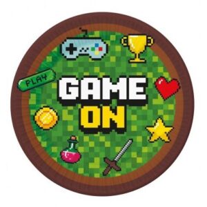 Πιάτα γλυκού Game On (6 τεμ)