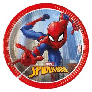 Πιάτα γλυκού Spiderman Crime Fighter (8 τεμ)
