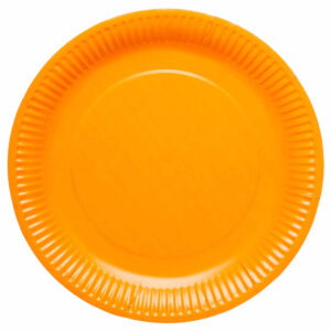 Πιάτα πάρτυ πορτοκαλί Pumpkin (8 τεμ)