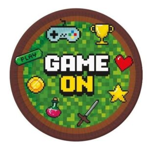 Πιάτα φαγητού Game On (6 τεμ)