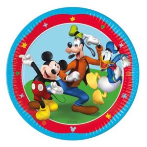 Πιάτα φαγητού Mickey Rock The House (8 τεμ)