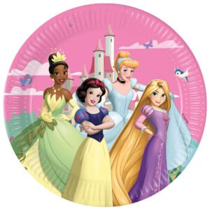 Πιάτα φαγητού Πριγκίπισσες Disney (8 τεμ)