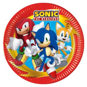 Πιάτα φαγητού Sonic (8 τεμ)