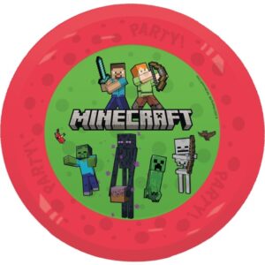 Πιάτα πολλαπλών χρήσεων - Minecraft (4 τεμ)