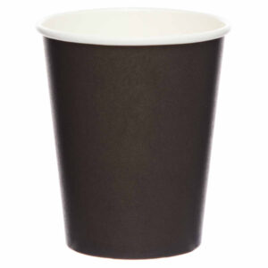Ποτήρια χάρτινα Μαύρα Charcoal (8 τεμ.)