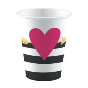 Ποτήρια πάρτυ Everyday Love (8 τεμ)