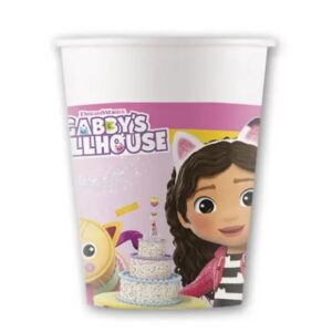 Ποτήρια πάρτυ Gabby's Dollhouse (6 τεμ)