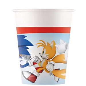 Ποτήρια πάρτυ Sonic (8 τεμ)