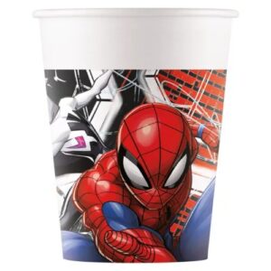 Ποτήρια πάρτυ Spiderman - World of Web (8 τεμ)