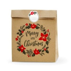 Σακουλάκια για δωράκια Merry Christmas (3 τεμ)