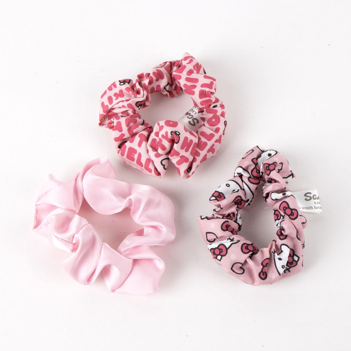 Scrunchies μαλλιών Hello Kitty (3 τεμ) - Image 2