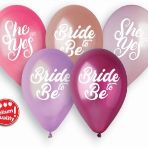 Σετ μπαλόνια Bride to Be (5 τεμ)