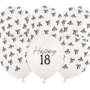 Σετ Μπαλόνια Happy 18 (6 τεμ)