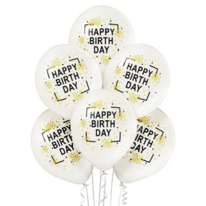 Σετ Μπαλόνια Happy Birthday (6τεμ)