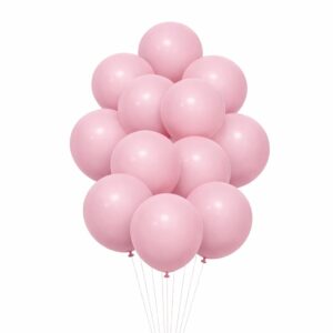 Σετ Μπαλόνια - Παστέλ Baby Pink Χρώμα (12 τεμ)