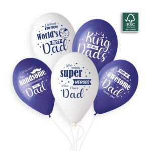 Σετ Μπαλόνια Super Dad (5 τεμ)